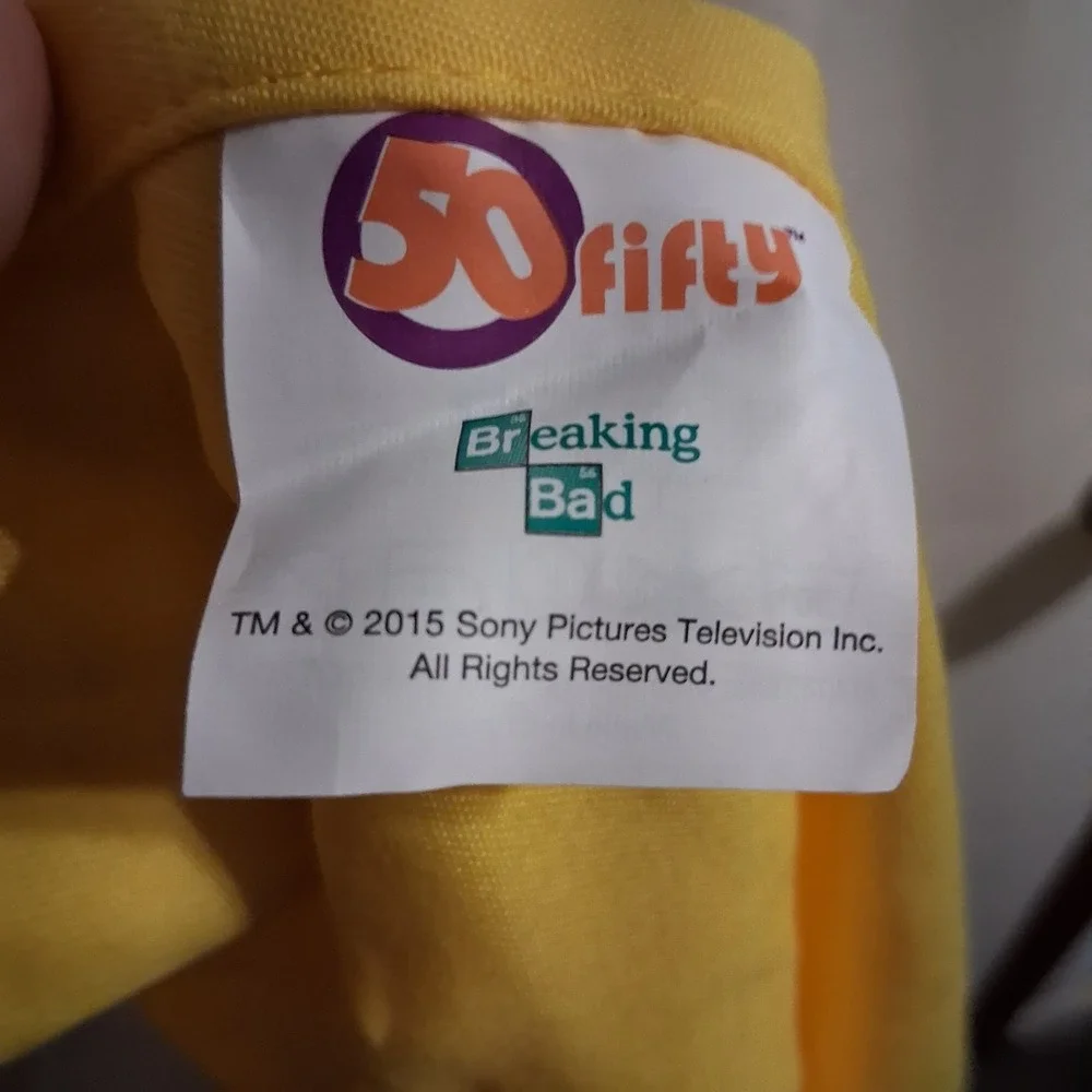 Los Pollos Hermanos Breaking Bad Yellow Apron Gus Fring Loot Crate 2015 EUC